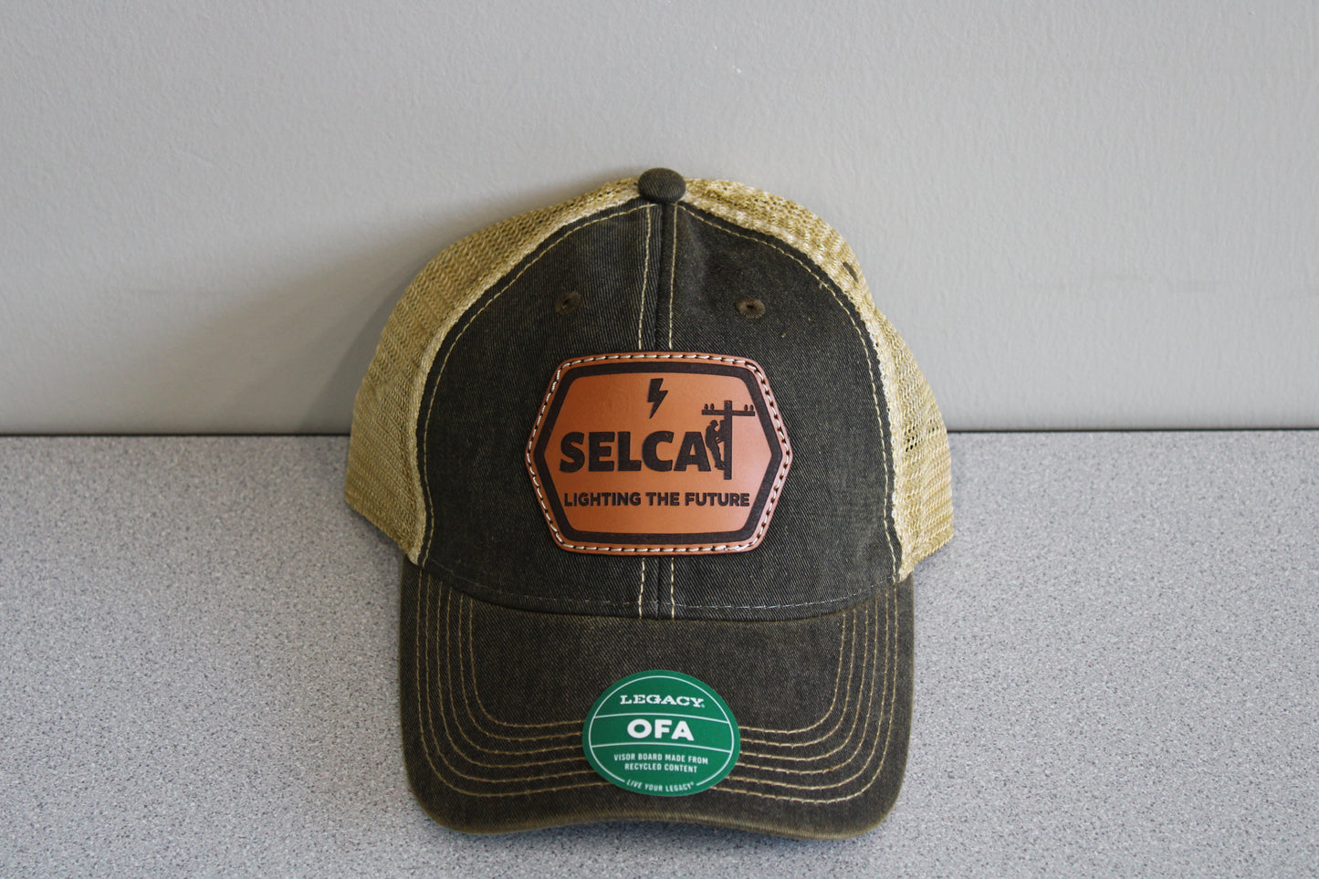 SELCAT Lighting the Future Leather Patch Legacy Hat