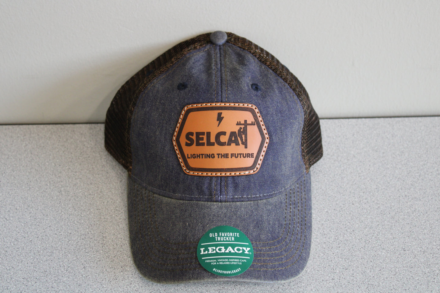 SELCAT Lighting the Future Leather Patch Legacy Hat