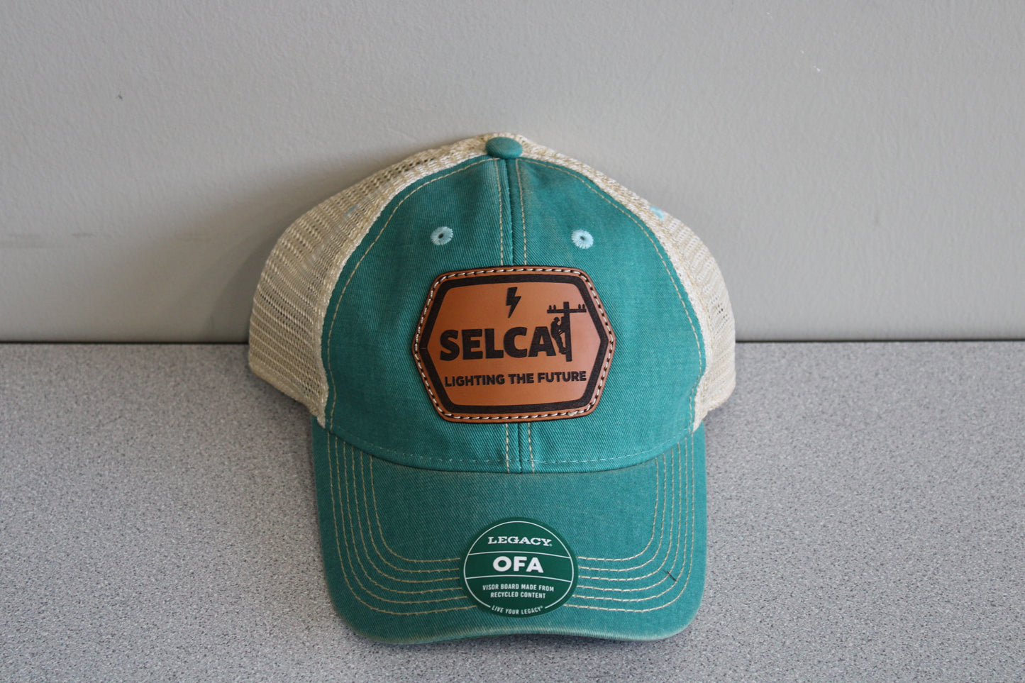 SELCAT Lighting the Future Leather Patch Legacy Hat