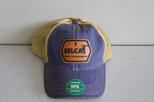 SELCAT From the Ground Up Leather Patch Legacy Hat
