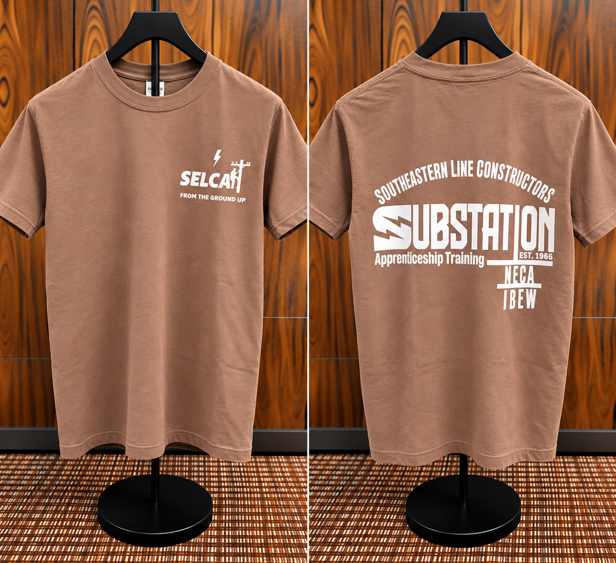 SELCAT Substation Logo T-shirt