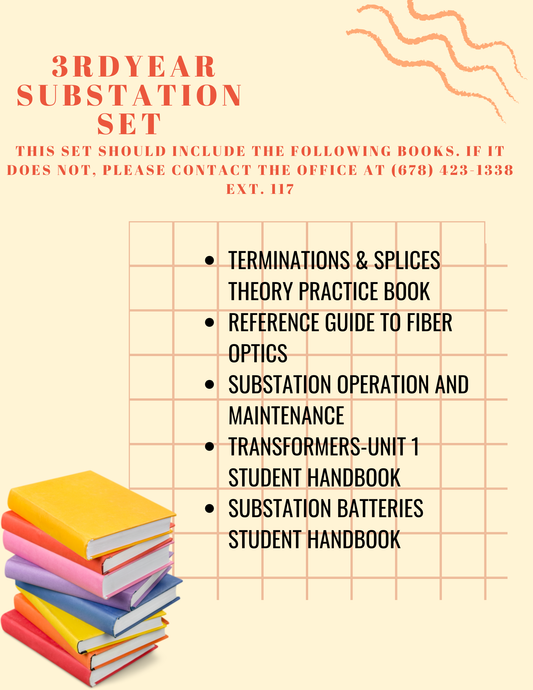 3rd Year Substation Book Set--Includes Online Access