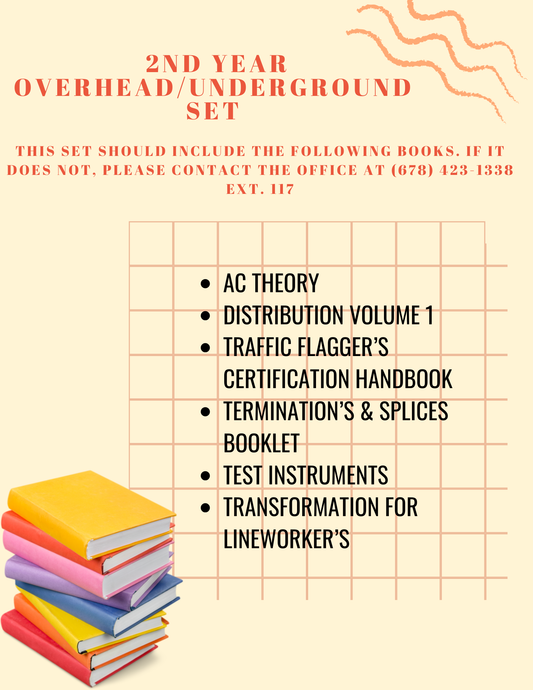 2nd Year Overhead/Underground SET--Includes Online Access
