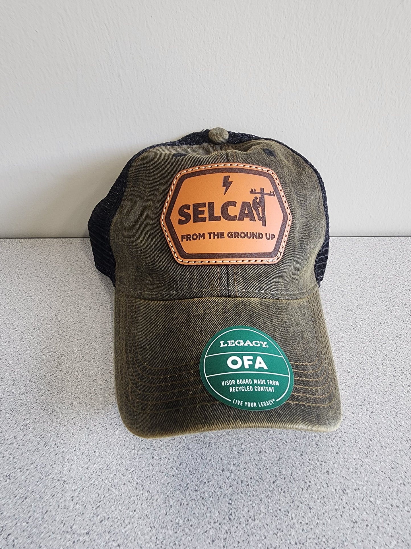 SELCAT From the Ground Up Leather Patch Legacy Hat