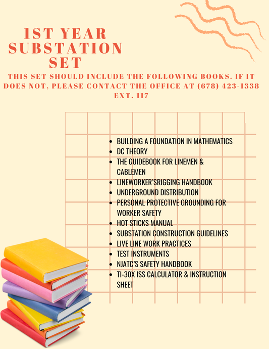 1st Year Substation Book Set--Includes Online Access