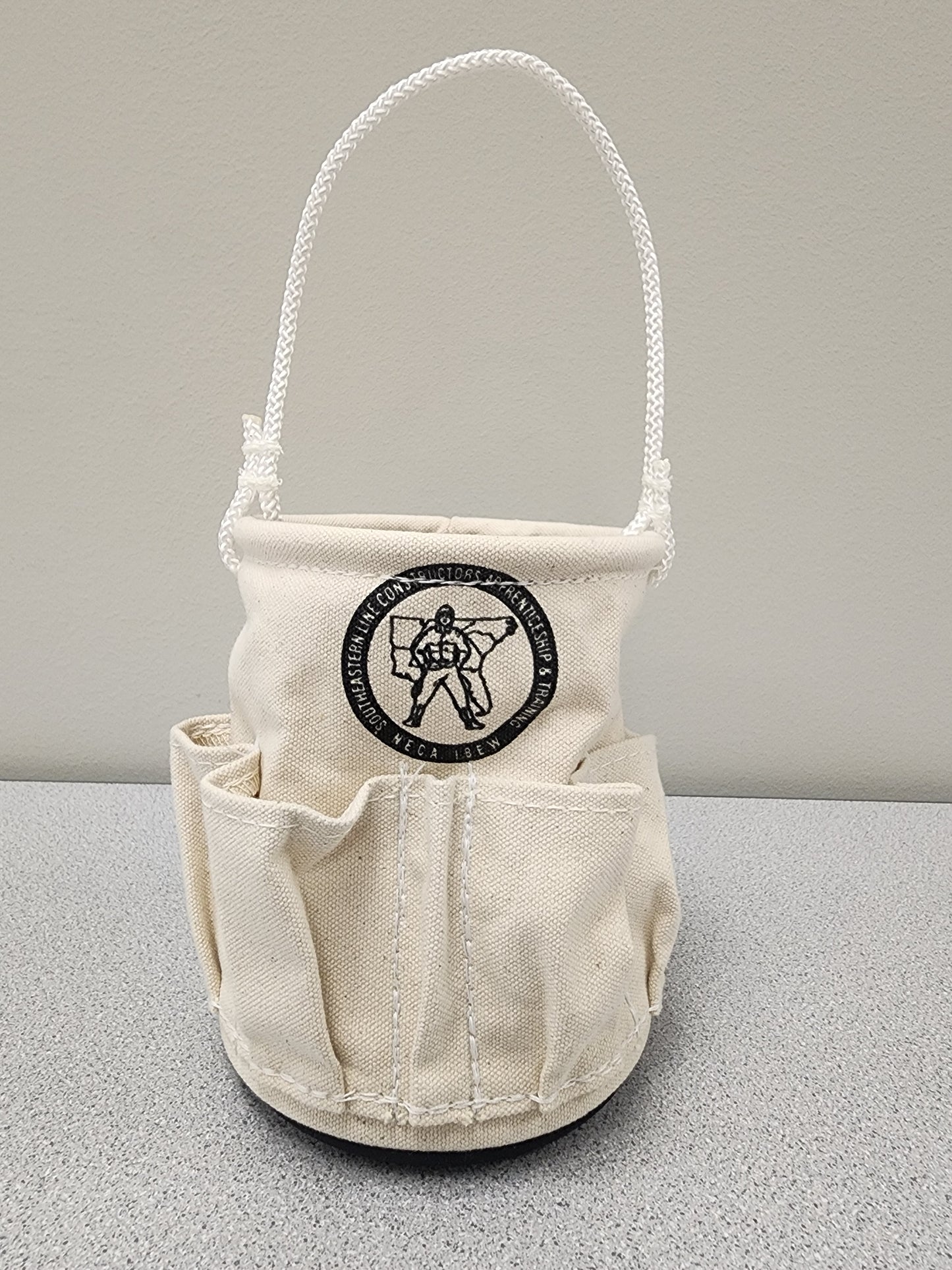 SELCAT Logo Mini Tool Bucket Bag w/Pockets