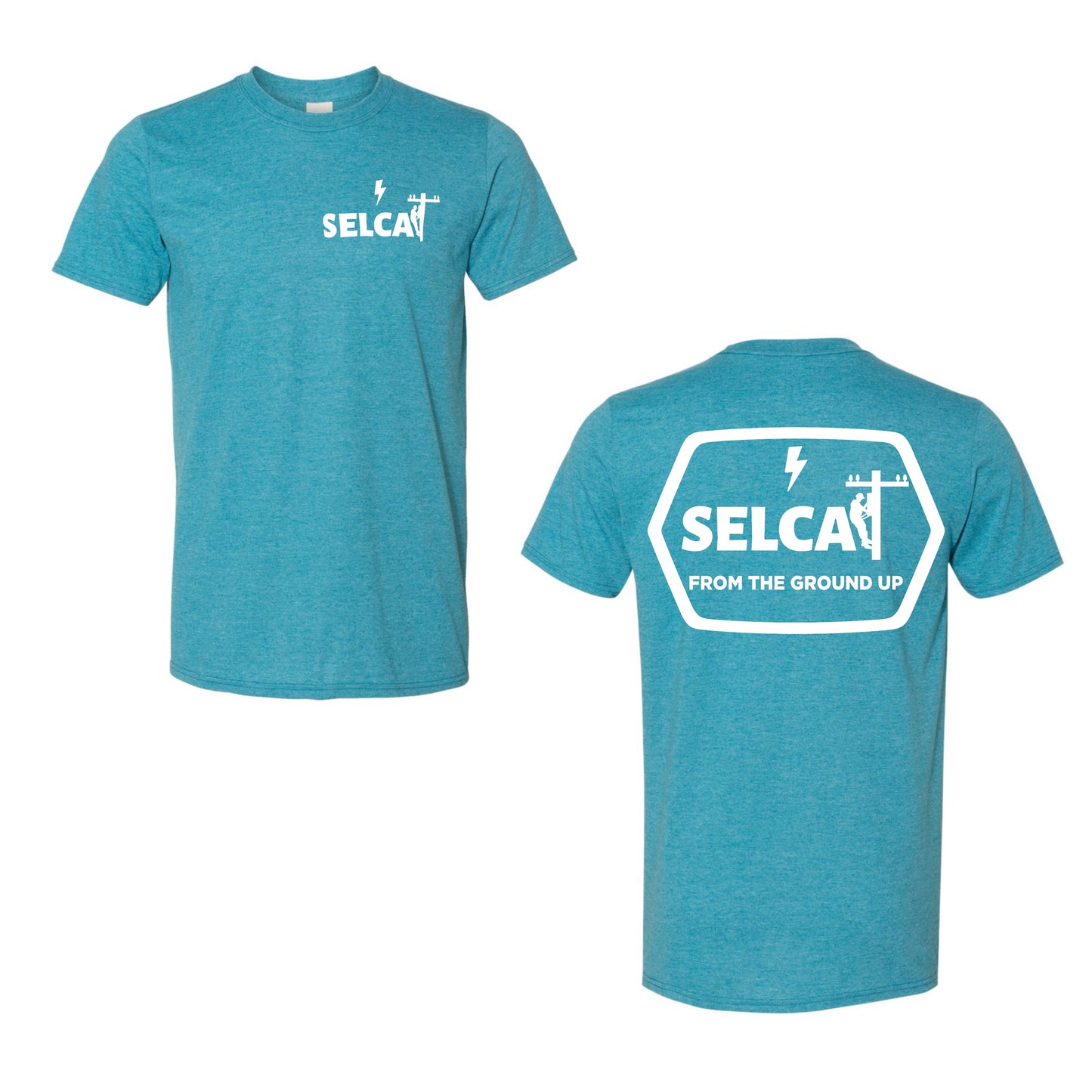 SELCAT From The Ground Up Logo Short Sleeve T-shirt