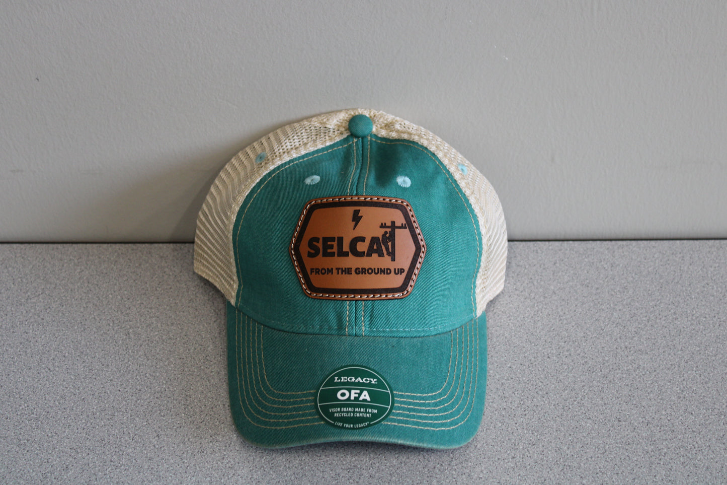 SELCAT From the Ground Up Leather Patch Legacy Hat