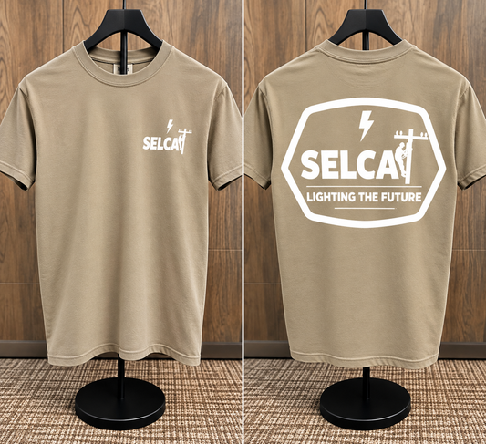 SELCAT Lighting the Future Logo T-shirt