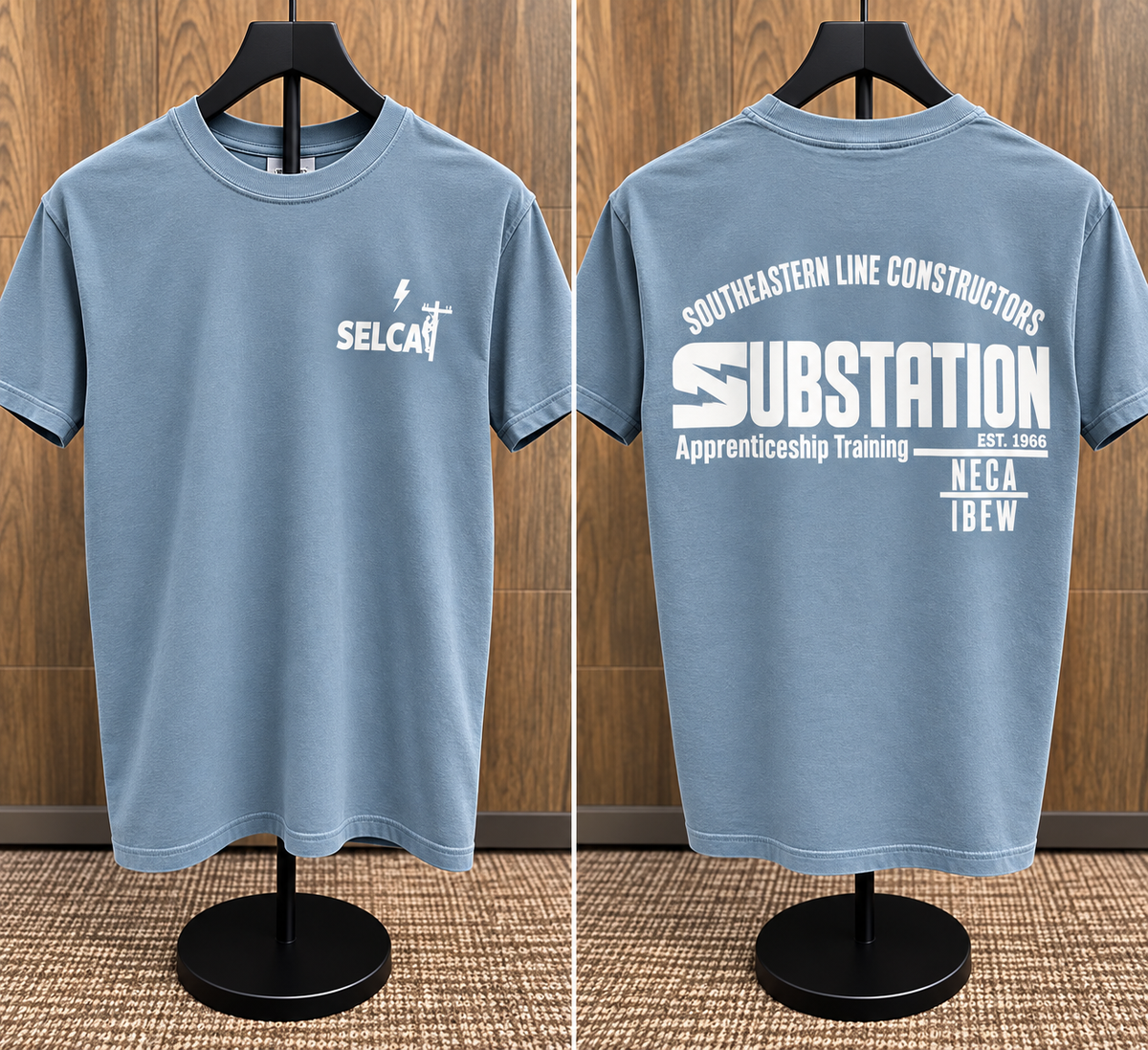 SELCAT Substation Logo T-shirt