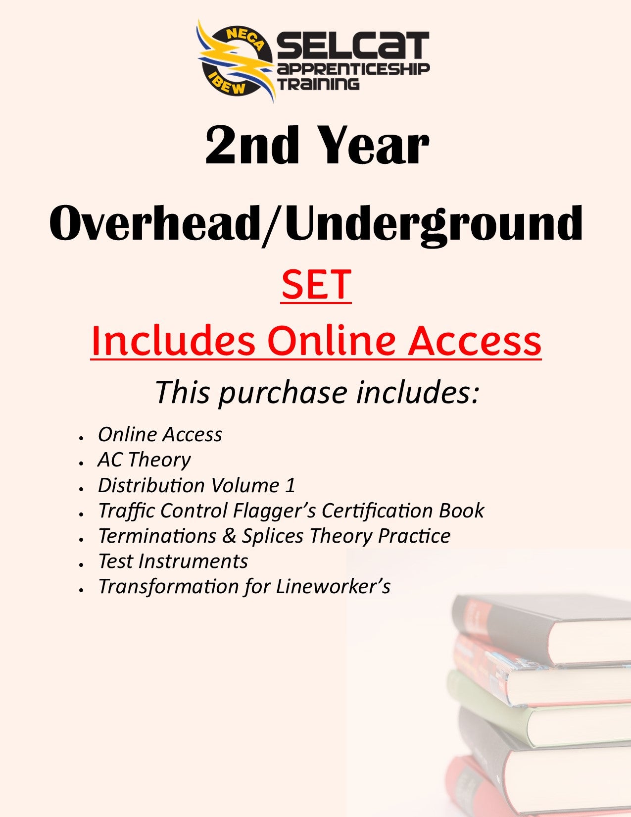 2nd Year Overhead/Underground SET--Includes Online Access