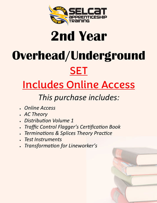 2nd Year Overhead/Underground SET--Includes Online Access