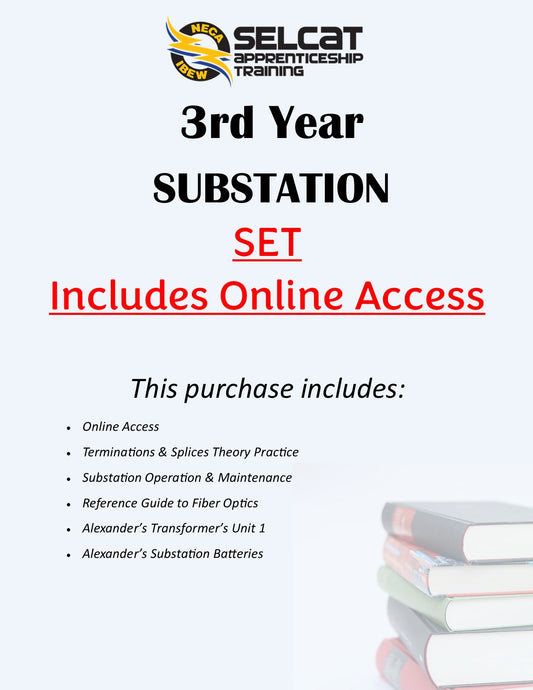 3rd Year Substation Book Set--Includes Online Access