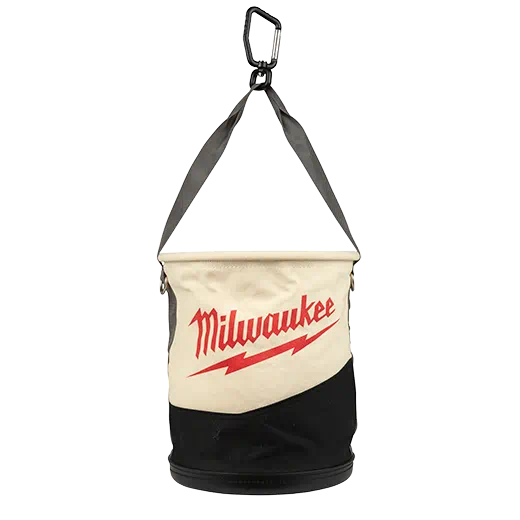 Milwaukee Canvas Utility Bucket w/ Pockets