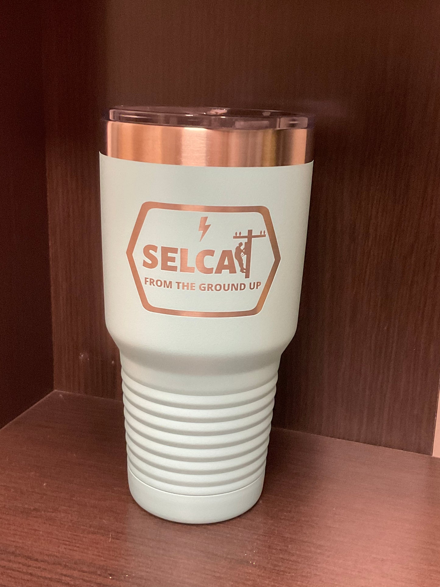 30 oz. Teal SELCAT Insulated Cup with Lid